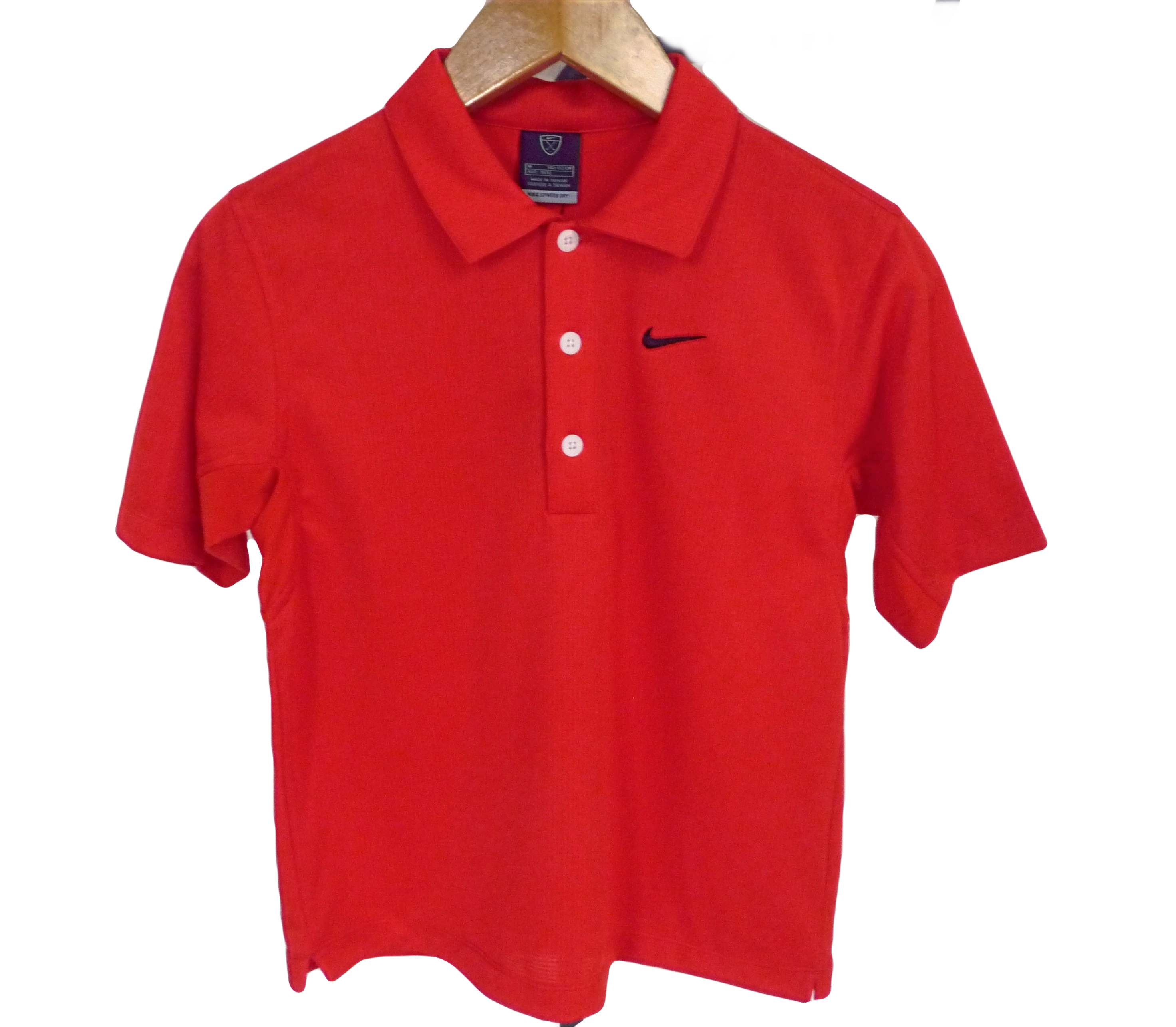 Nike Golf - dětské golfové triko s límečkem