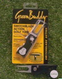 GreenBuddy golf tool - multifunkční vypichovátko