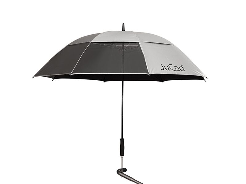 JuCad golfový deštník Windproof&Window s teleskopickým hrotem