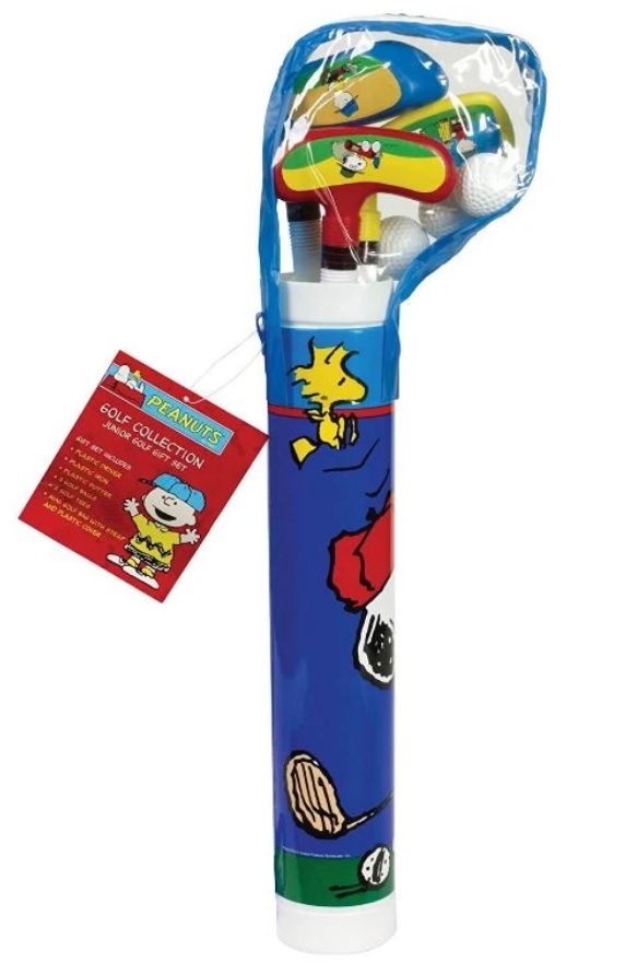 Junior golf gift set Snoopy - plastové golfové hole