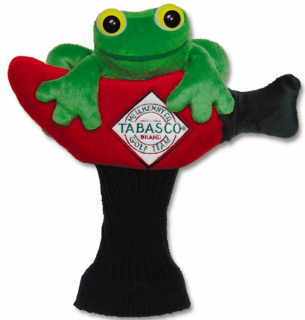 Chiliwear Tabasco Frog putter cover
