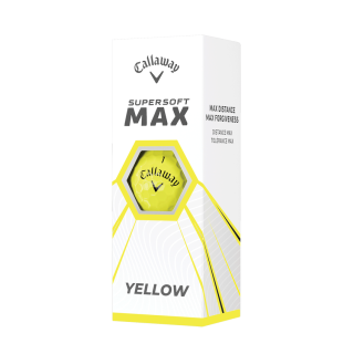Callaway Supersoft MAX krabička 3 ks