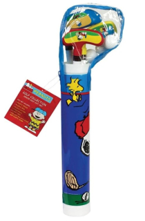 Junior golf gift set Snoopy - plastové golfové hole